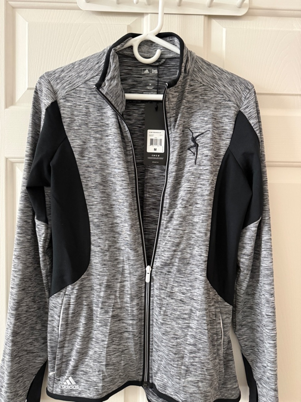 Dave Matthew’s Band Adidas Women’s Gray Heather and Black Utility Jacket